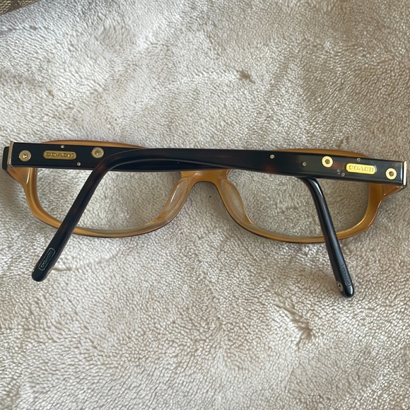 Coach Blossom Tortoise eyeglasses with case and cleaning cloth - Picture 4 of 11